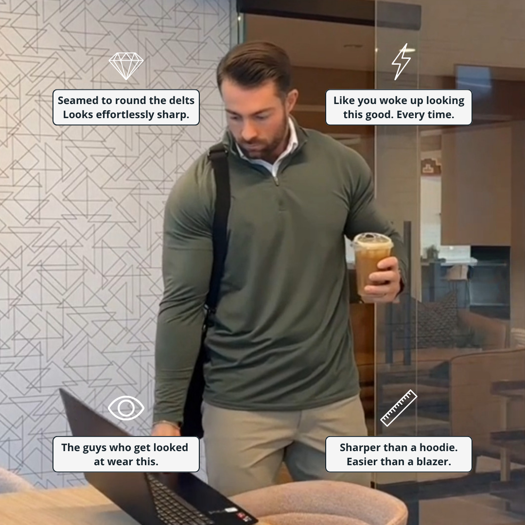 Performance Fitted Quarter Zip