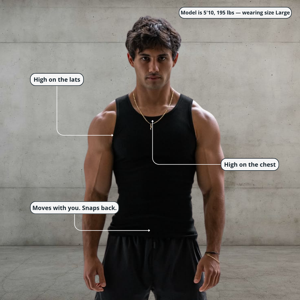 Ultra-Soft Cotton Fitted Tank