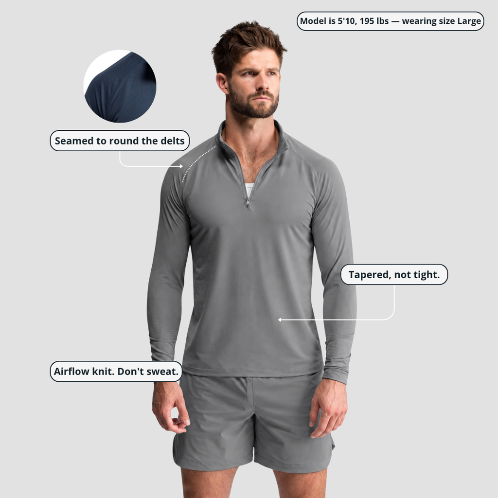 Performance Fitted Quarter Zip