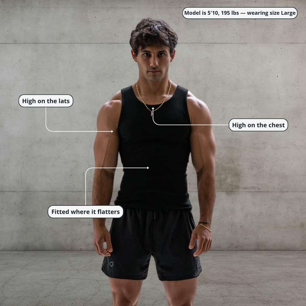 Ultra-Soft Cotton Fitted Tank