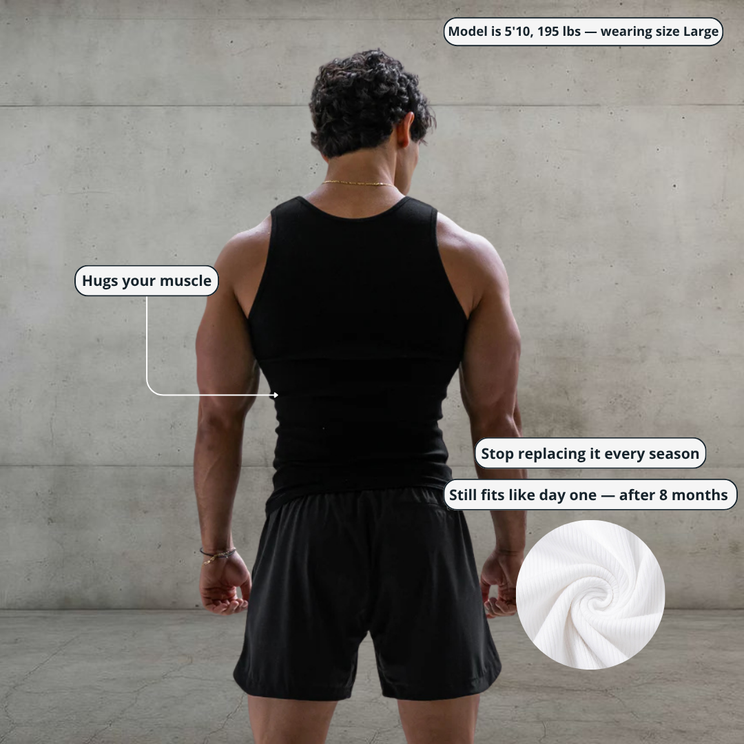 Ultra-Soft Cotton Fitted Tank