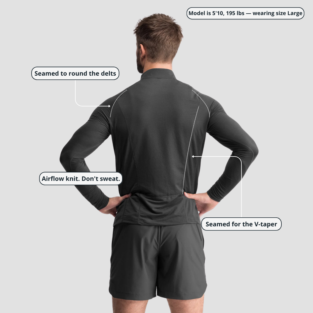 Performance Fitted Quarter Zip